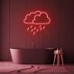 Rainy Cloud Neon Sign