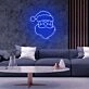 Santa Claus Christmas Neon Sign
