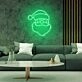 Santa Claus Christmas Neon Sign