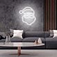 Santa Claus Christmas Neon Sign