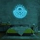 Summer Party With Watermelon Neon Sign