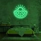 Summer Party With Watermelon Neon Sign