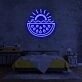 Summer Party With Watermelon Neon Sign