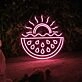 Summer Party With Watermelon Neon Sign