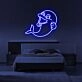 The Happy Dolphin Neon Sign