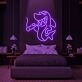The Smoking Shark Neon Sign