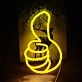 Thumbs Up Neon Sign