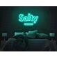 Salty Neon Sign