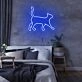 Walking Cat Neon Sign