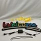 Welcome Neon Sign