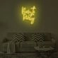 BORN TO PARTY" LED Neon Sign