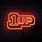 1 Up Neon Sign