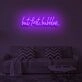 "BUT FIRST, BUBBLES" LED Neon Sign
