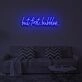 "BUT FIRST, BUBBLES" LED Neon Sign