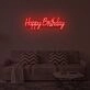 HAPPY BIRTHDAY" LED Neon Sign