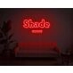 Shade neon sign