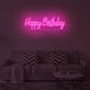 HAPPY BIRTHDAY" LED Neon Sign