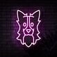 Border Collie Neon Sign