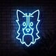 Border Collie Neon Sign