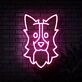 Border Collie Neon Sign