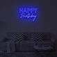 HAPPY BIRTHDAY V2" LED Neon Sign