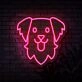 Golden Retriever Neon Sign