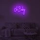 OH BABY" LED Neon Sign