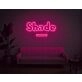 Shade neon sign