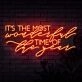 Its The Most Wonderful Time Of The Year Neon Sign