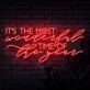 Its The Most Wonderful Time Of The Year Neon Sign