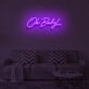 OH BABY V2" LED Neon Sign