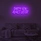 PARTY NOW ADULT LATER" LED Neon Sign