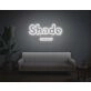 Shade neon sign