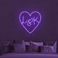 Customize Name Modern Love Neon Sign for Wedding