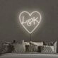 Customize Name Modern Love Neon Sign for Wedding
