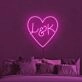 Customize Name Modern Love Neon Sign for Wedding