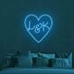 Customize Name Modern Love Neon Sign for Wedding