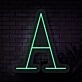 Personalized Initial Letter A Neon Sign MNC41520