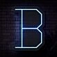 Personalized Initial Letter B Neon Sign MNC41521
