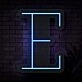 Personalized Initial Letter E Neon Sign MNC41524