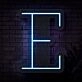Personalized Initial Letter E Neon Sign MNC41524