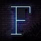 Personalized Initial Letter F Neon Sign MNC41525