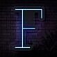 Personalized Initial Letter F Neon Sign MNC41525