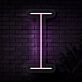 Personalized Initial Letter I Neon Sign MNC41528