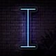 Personalized Initial Letter I Neon Sign MNC41528