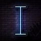 Personalized Initial Letter I Neon Sign MNC41528