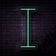 Personalized Initial Letter I Neon Sign MNC41528
