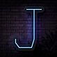 Personalized Initial Letter J Neon Sign MNC41529