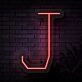 Personalized Initial Letter J Neon Sign MNC41529