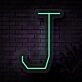 Personalized Initial Letter J Neon Sign MNC41529